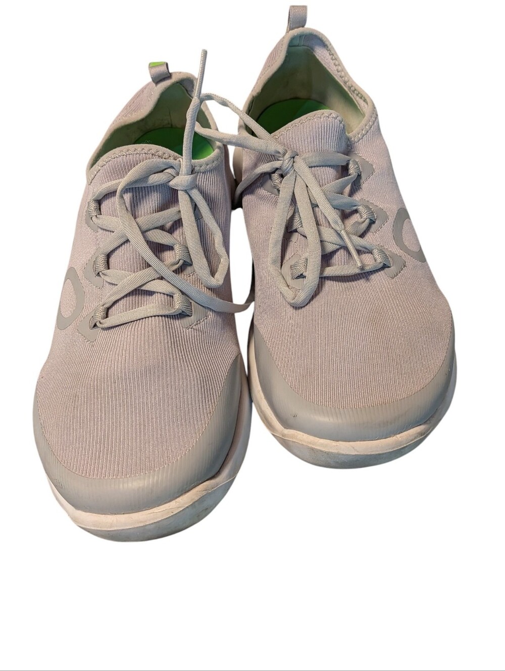 Oofos OOmg Gently Used Slip On Sneaker Gray Size 10